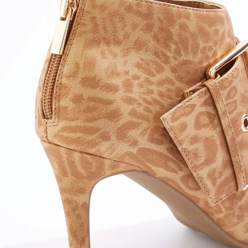 Cato | LEOPARD SIDE BUCKLE BOOTIES VARIOUS SIZES AVAILABLE - Picture 4 of 4